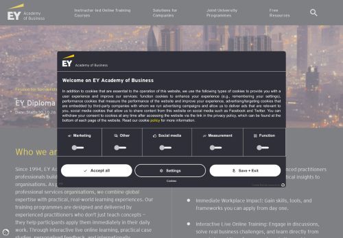 ERNST & YOUNG Sp. z o.o. Academy of Business Sp. k.